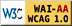 Logotipo W3C/WAI doble A (WCAG 1.0), se abre en ventana nueva